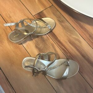 Wedge, chained sandals